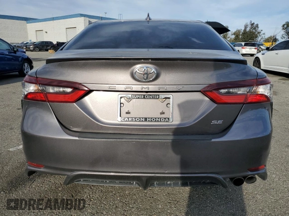 2022 Toyota Camry SE with VIN 4T1T11AK1NU688019, listed as a Copart auction lot 46875745 with 69,190 mi miles and Salvage Title. Bid and sale history available at DreamBid. Image 6.