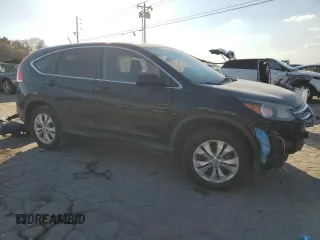 2014 Honda CR-V EX with VIN 5J6RM4H57EL094221, listed as a Copart auction lot 75953894 with Not provided miles and Salvage title. Bid and sale history available at DreamBid. Image 4.