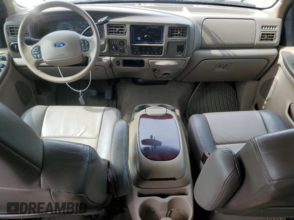 2004 Ford Excursion Eddie Bauer z VIN 1FMSU45P54EA29671, wystawiony jako Copart lot #58798175 z przebiegiem 261 558 mil mil oraz Czysty tytuł • Clean title. Historia ofert i sprzedaży dostępna na DreamBid. Obrazek 8.