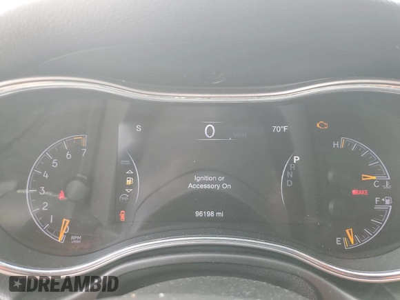 2018 Jeep Grand Cherokee Limited with VIN 1C4RJFBG9JC280339, listed as a Copart auction lot 58921525 with 96,198 mi miles and Salvage title. Bid and sale history available at DreamBid. Image 9.