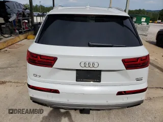 2017 Audi Q7 Premium Plus with VIN WA1LAAF71HD034774, listed as a Copart auction lot 55063835 with 114,481 mi miles and Clean Title. Bid and sale history available at DreamBid. Image 6.