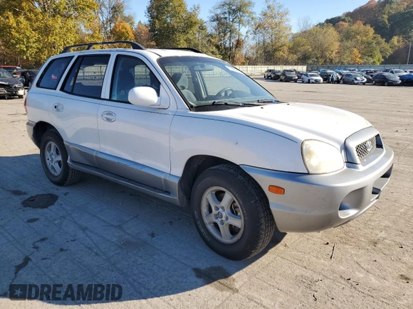 2004 Hyundai Santa Fe GLS with VIN KM8SC73DX4U836660, listed as a Copart auction lot 76409554 with 207,232 mi miles and Salvage Title. Bid and sale history available at carsss.com. Image 4.