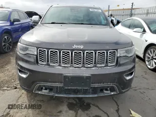 2017 Jeep Grand Cherokee Overland with VIN 1C4RJFCG9HC749485, listed as a Copart auction lot 45531335 with 0 mi miles and Salvage Title. Bid and sale history available at carsss.com. Image 5.