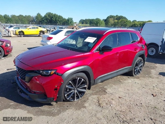 2024 Mazda CX-50 2.5 S Premium Plus Package with VIN 7MMVABEM0RN171504, listed as a IAAI auction lot 40501944 with 6,671 mi miles. Bid and sale history available at carsss.com. Image 2.