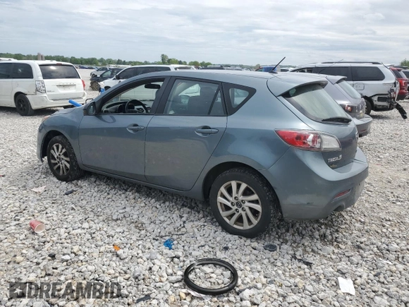 2013 Mazda 3 i Touring with VIN JM1BL1LP9D1754237, listed as a Copart auction lot 58204075 with 190,946 mi miles and Salvage title. Bid and sale history available at DreamBid. Image 2.