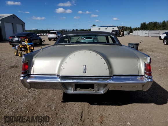 1969 Lincoln Continental with VIN 9Y89A845241, listed as a Copart auction lot 73651974 with 30,949 mi miles and Non Repairable. Bid and sale history available at DreamBid. Image 6.