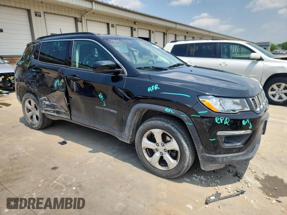 2018 Jeep Compass Latitude с VIN 3C4NJDBBXJT349633, выставлен на аукционе Copart как лот 60270595 с пробегом 104 219 миль миль и Списание • Salvage title. История ставок и продаж доступна на DreamBid. Изображение 4.