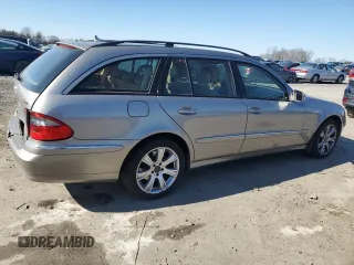 2009 Mercedes-Benz E 350 with VIN WDBUH87X09B444541, listed as a Copart auction lot 46111415 with 141,471 mi miles and Salvage Title. Bid and sale history available at DreamBid. Image 3.