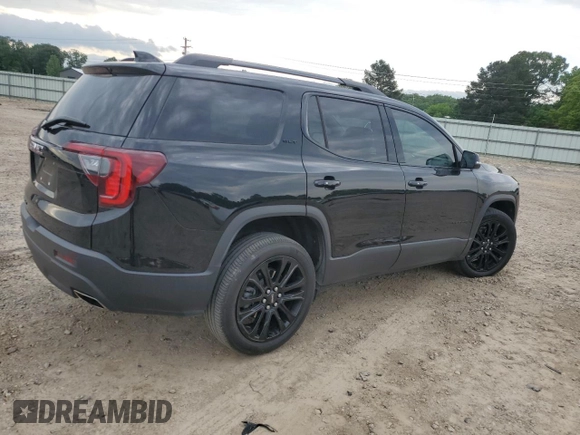 2022 GMC Acadia SLT with VIN 1GKKNMLS1NZ112912, listed as a Copart auction lot 54894185 with 62,706 mi miles and Salvage title. Bid and sale history available at DreamBid. Image 3.