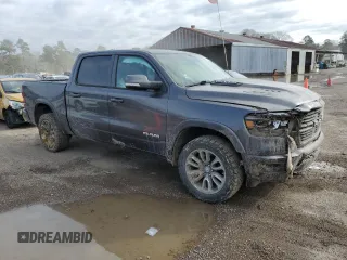 2020 Ram 1500 Laramie with VIN 1C6SRFJM3LN212084, listed as a Copart auction lot 45580665 with 113,962 mi miles and Salvage title. Bid and sale history available at DreamBid. Image 4.
