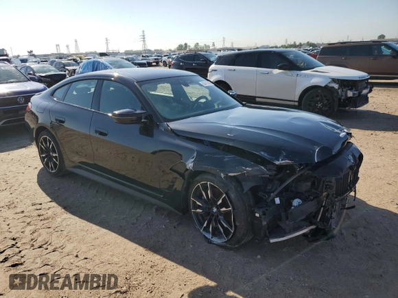 2022 BMW 4 Series M440i xDrive with VIN WBA13AW05NFL96789, listed as a Copart auction lot 50413865 with 24,112 mi miles and Salvage title. Bid and sale history available at DreamBid. Image 4.