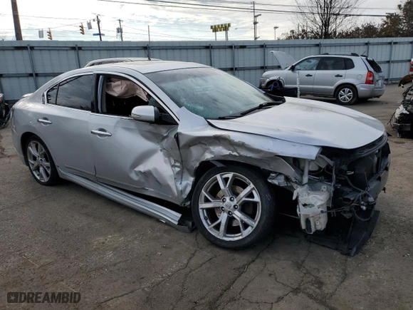2012 Nissan Maxima 3.5 SV w/Sport Pkg with VIN 1N4AA5AP6CC825849, listed as a Copart auction lot 47293505 with 139,208 mi miles and Salvage Title. Bid and sale history available at carsss.com. Image 4.