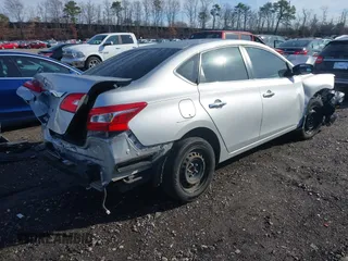 2017 Nissan Sentra S with VIN 3N1AB7AP6HY240645, listed as a IAAI auction lot 41863311 with 99,141 mi miles. Bid and sale history available at carsss.com. Image 4.