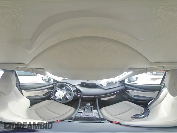 2023 Mazda 3 S Preferred with VIN 3MZBPACM7PM376417, listed as a Copart auction lot 42827385 with 17,690 mi miles and Non Repairable. Bid and sale history available at DreamBid. Image 14.