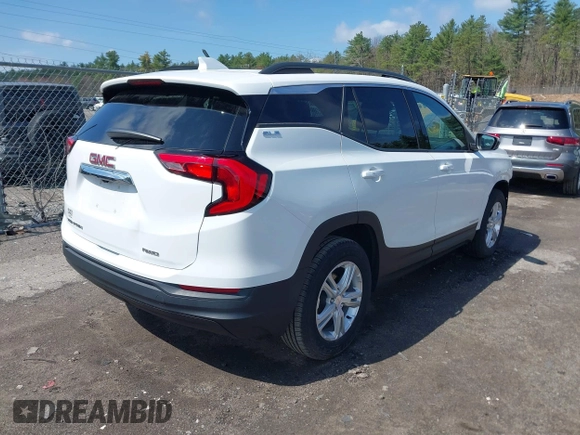 2020 GMC Terrain SLE with VIN 3GKALTEV1LL117342, listed as a IAAI auction lot 42075675 with 73,181 mi miles and . Bid and sale history available at DreamBid. Image 4.
