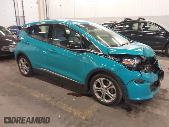 2020 Chevrolet Bolt EV LT with VIN 1G1FY6S09L4137351, listed as a IAAI auction lot 41517939 with 36,700 mi miles. Bid and sale history available at carsss.com. Image 1.