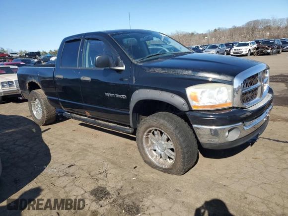 2006 Dodge 1500 ST with VIN 1D7HU18N66J116101, listed as a Copart auction lot 51465755 with 142,540 mi miles and Clean Title. Bid and sale history available at carsss.com. Image 4.
