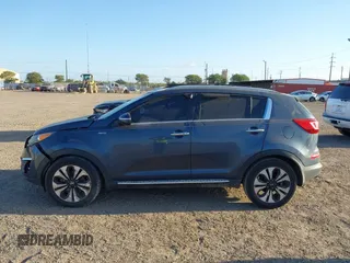 2013 Kia Sportage SX with VIN KNDPCCA60D7447693, listed as a IAAI auction lot 42025038 with Not Provided miles and . Bid and sale history available at carsss.com. Image 14.