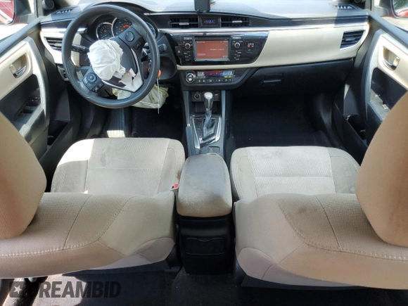 2014 Toyota Corolla L with VIN 2T1BURHE0EC156067, listed as a Copart auction lot 59234025 with 128,217 mi miles and Salvage title. Bid and sale history available at DreamBid. Image 8.