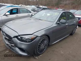 2025 Mercedes-Benz C 300 with VIN W1KAF4HB8SR243351, listed as a IAAI auction lot 41689281 with 991 mi miles and . Bid and sale history available at DreamBid. Image 17.