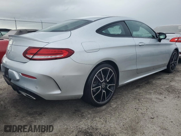 2021 Mercedes-Benz C 300 with VIN W1KWJ8DB4MG093903, listed as a Copart auction lot 76293864 with Not provided miles and Non repairable. Bid and sale history available at DreamBid. Image 3.
