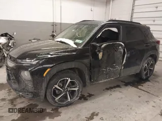 2022 Chevrolet TrailBlazer RS with VIN KL79MUSL1NB140240, listed as a IAAI auction lot 41356694 with 27,760 mi miles. Bid and sale history available at carsss.com. Image 17.