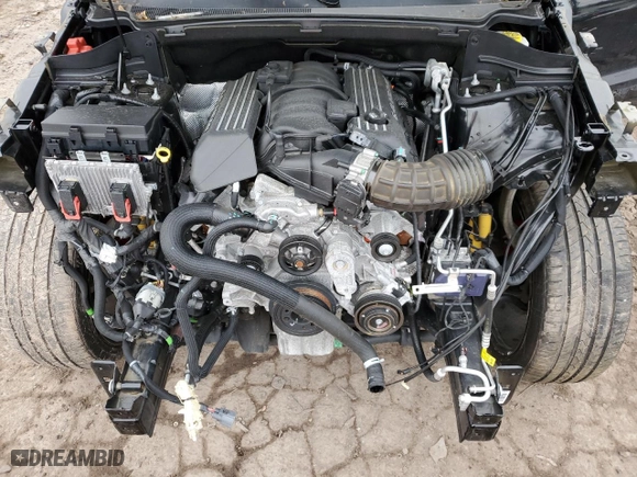 2021 Jeep Grand Cherokee SRT with VIN 1C4RJFDJXMC626315, listed as a Copart auction lot 45098185 with 0 mi miles and Salvage Title. Bid and sale history available at carsss.com. Image 12.