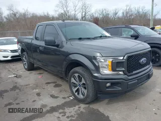2020 Ford F-150 XL with VIN 1FTEX1C55LKE32560, listed as a IAAI auction lot 41509205 with 70,638 mi miles and . Bid and sale history available at DreamBid. Image 1.