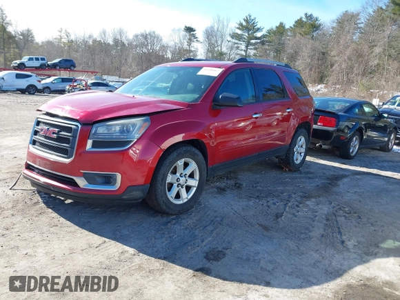 2013 GMC Acadia SLE with VIN 1GKKVNED0DJ169216, listed as a IAAI auction lot 41590467 with 137,708 mi miles and . Bid and sale history available at DreamBid. Image 2.