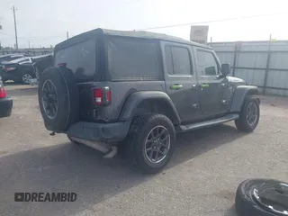 2021 Jeep Wrangler Unlimited Sport S z VIN 1C4HJXDN6MW549686, wystawiony jako IAAI lot #42249816 z przebiegiem 64 911 mil mil oraz . Historia ofert i sprzedaży dostępna na DreamBid. Obrazek 4.