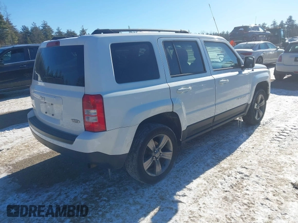 2015 Jeep Patriot High Altitude with VIN 1C4NJRFB3FD106105, listed as a IAAI auction lot 41187988 with 149,528 mi miles and . Bid and sale history available at carsss.com. Image 4.
