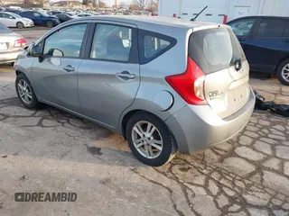 2014 Nissan Note SV with VIN 3N1CE2CP9EL367804, listed as a IAAI auction lot 41553475 with 85,226 mi miles and . Bid and sale history available at DreamBid. Image 3.