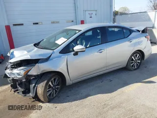 2021 Nissan Versa SV with VIN 3N1CN8EV5ML834164, listed as a IAAI auction lot 41936515 with 85,900 mi miles. Bid and sale history available at carsss.com. Image 2.