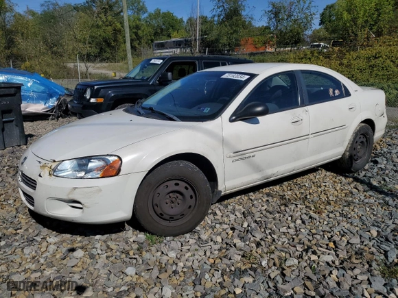 2001 Dodge Stratus with VIN 1B3EJ46X41N636022, listed as a Copart auction lot 73192034 with 95,096 mi miles and Salvage Title. Bid and sale history available at carsss.com. Image 1.