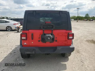 2018 Jeep Wrangler Unlimited Sport S z VIN 1C4HJXDG0JW122629, wystawiony jako Copart lot #56055015 z przebiegiem 130 731 mil mil oraz Czysty tytuł • Clean title. Historia ofert i sprzedaży dostępna na DreamBid. Obrazek 6.