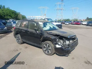 2018 Subaru Forester with VIN JF2SJABC6JH422894, listed as a IAAI auction lot 42548743 with 66,628 mi miles and . Bid and sale history available at DreamBid. Image 1.