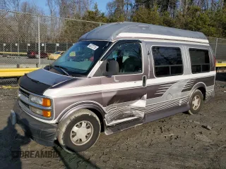 1996 Chevrolet Chevy Van z VIN 1GBFG15M7T1003777, wystawiony jako Copart lot #43272715 z przebiegiem 109 884 mil mil oraz Szkoda całkowita • Salvage title. Historia ofert i sprzedaży dostępna na DreamBid. Obrazek 1.