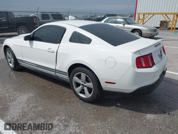 2010 Ford Mustang V6 with VIN 1ZVBP8AN8A5137525, listed as a IAAI auction lot 42025537 with 131,998 mi miles and . Bid and sale history available at carsss.com. Image 3.