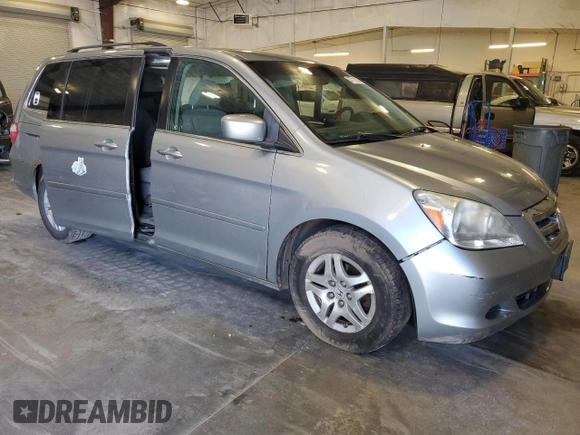 2007 Honda Odyssey EX с VIN 5FNRL38457B132819, выставлен на аукционе Copart как лот 57711625 с пробегом 265 463 миль миль и Списание • Salvage title. История ставок и продаж доступна на DreamBid. Изображение 4.