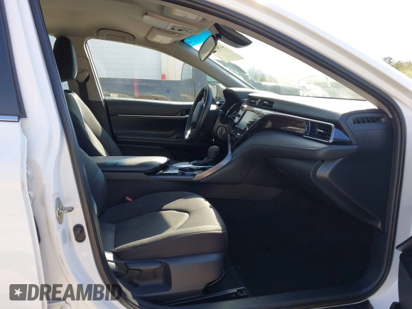 2020 Toyota Camry LE with VIN 4T1C11AK9LU315906, listed as a IAAI auction lot 41809360 with 97,401 mi miles. Bid and sale history available at carsss.com. Image 5.
