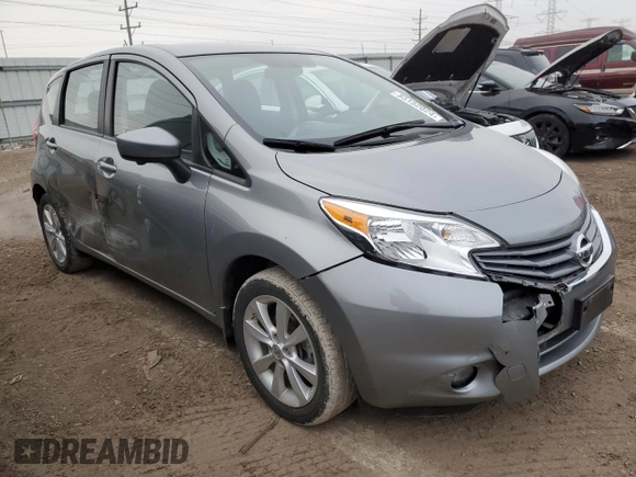2015 Nissan Note S with VIN 3N1CE2CP2FL428363, listed as a Copart auction lot 48511285 with 31,872 mi miles and Salvage title. Bid and sale history available at DreamBid. Image 4.