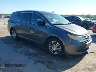 2013 Honda Odyssey EX-L с VIN 5FNRL5H67DB010097, выставлен на аукционе IAAI как лот 42078549 с пробегом 190 422 миль миль и . История ставок и продаж доступна на DreamBid. Изображение 1.