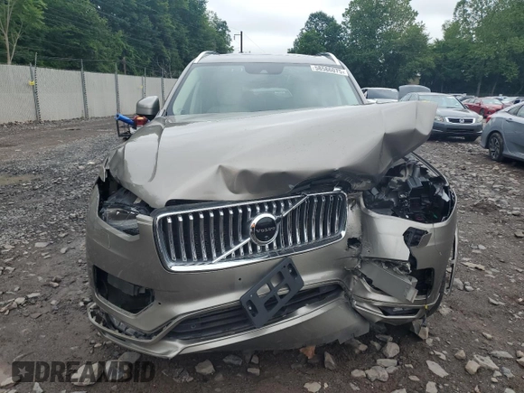 2020 Volvo XC90 Inscription z VIN YV4A221L7L1534546, wystawiony jako Copart lot #58586075 z przebiegiem Nie podano mil oraz Szkoda całkowita • Salvage title. Historia ofert i sprzedaży dostępna na DreamBid. Obrazek 5.