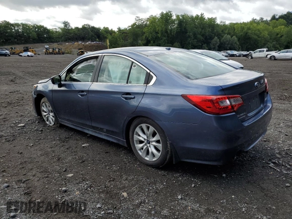 2015 Subaru Legacy 2.5i Premium with VIN 4S3BNBC60F3005888, listed as a Copart auction lot 62510433 with 107,932 mi miles. Bid and sale history available at carsss.com. Image 2.
