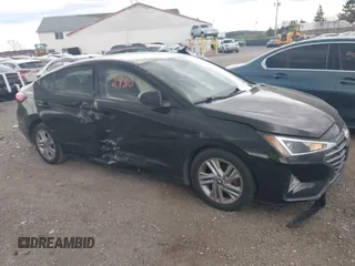 2020 Hyundai Elantra SEL with VIN 5NPD84LF6LH629173, listed as a IAAI auction lot 41922980 with 87,507 mi miles. Bid and sale history available at carsss.com. Image 1.
