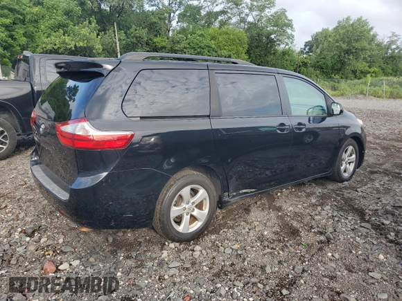 2015 Toyota Sienna LE AAS with VIN 5TDKK3DC2FS568474, listed as a Copart auction lot 64346825 with 77,813 mi miles and Clean title. Bid and sale history available at DreamBid. Image 3.