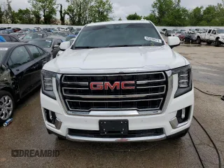 2022 GMC Yukon SLT with VIN 1GKS2BKT4NR257806, listed as a Copart auction lot 53239674 with 60,506 mi miles and Salvage Title. Bid and sale history available at carsss.com. Image 5.