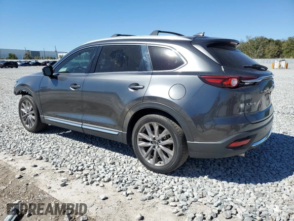 2021 Mazda CX-9 Grand Touring with VIN JM3TCADYXM0525204, listed as a Copart auction lot 47818375 with 39,171 mi miles and Salvage title. Bid and sale history available at DreamBid. Image 2.