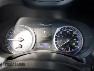 2017 Infiniti Q50 3.0t Signature Edition with VIN JN1EV7AR7HM839180, listed as a Copart auction lot 83185234 with 96,311 mi miles and Salvage Title. Bid and sale history available at carsss.com. Image 9.