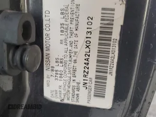 1990 Nissan 300ZX z VIN JN1RZ24A2LX013102, wystawiony jako Copart lot #73137144 z przebiegiem 147 952 mil mil oraz Szkody całkowita. Historia ofert i sprzedaży dostępna na DreamBid. Obrazek 14.